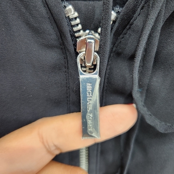 Michael Kors Blouse Womens 8 Black - Picture 7 of 9